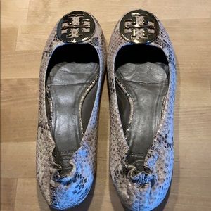 Tory Burch snake flats